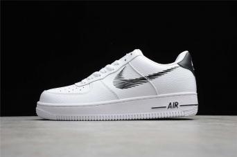 Nike Air Force 1 Low Zig Zag Enlightened Light Smoke Grey Black DN4928 100  nike air safari online shopping redwood city | More Views Nike Air Force 1  Low Zig Zag White Light Smoke Grey Black DN4928 100 P1 Nike Air Force 1 Low  Zig Zag White Light 
