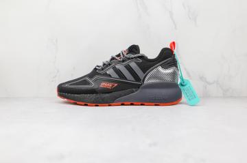 StclaircomoShops - adidas reflective maroon and grey shoes black 