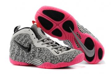 Nike Air Foamposite Pro Elephant Print Unite Pink Grey Penny Hardaway 616750 002