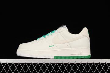 nike air force 1 with green tick