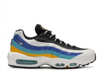 nike air max 95 essential trainer black / white / university red