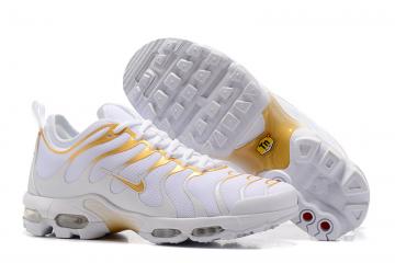 Nike Air Max TN White Yellow Unisex Running Shoes 898015 013