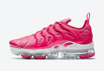 Nike Air VaporMax Plus Hot Pink White Running Shoes DJ3023 600
