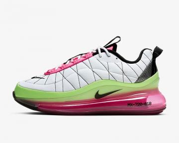 Nike Wmns Air MX 720 818 Pink Blast Ghost Green White Black CK2607 100