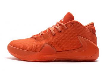 New Nike Zoom Freak 1 Total Orange Basketball Shoes BQ5422 801