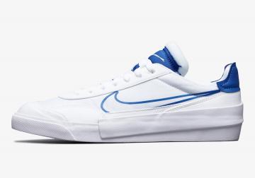 Nike Drop Type LX Summit White Game Royal Casual Shoes CQ0989 102