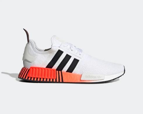 Adidas NMD R1 Glitch Cloud White Core 