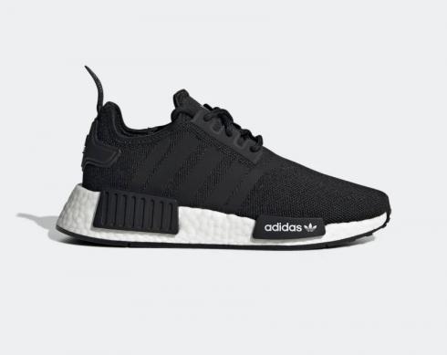 Nike nmd black and white clearance
