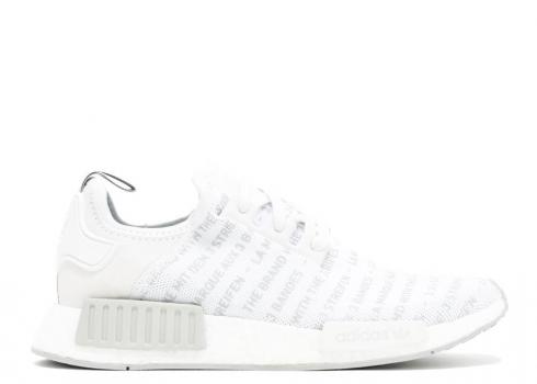 Nmd the brand with 3 stripes white clearance