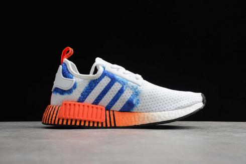 Orange and blue nmds Clearance