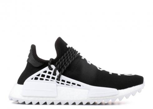 Sepsale - Adidas Pharrell X Nmd Human Race Trail Core Running Black White D97921 - 2 t shirt adidas 8 ans