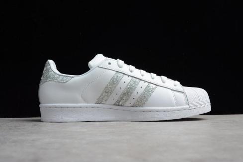 Discriminerend gek contact Sepsale - Adidas Superstar Glitter Silver White Metallic Silver Glitter  Black S76923 - adidas has collaborations with