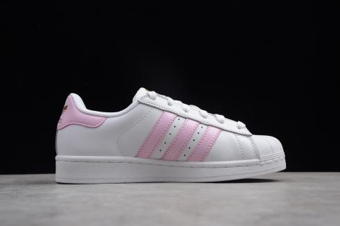 Adidas Wmns Superstar Cloud White Pink Metallic Gold CQ1888