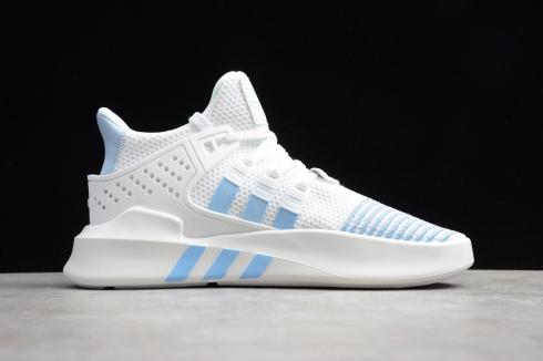 Blue and white adidas eqt clearance