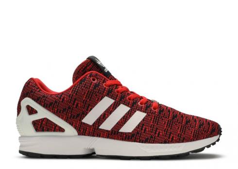 adidas shoes zx flux red