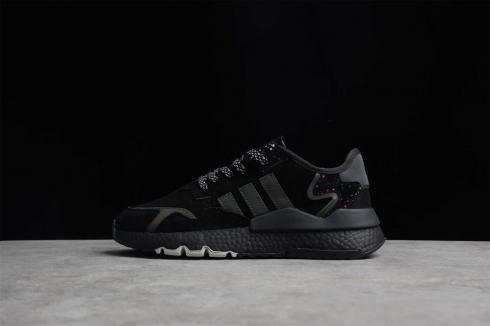 Adidas nite runner black Clearance
