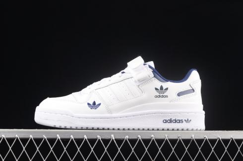 Adidas Originals Forum Low Cloud White Victory Blue Shoes H01673 - Sepsale - in the rubber outsole expel perspiration from the feet of the shoes