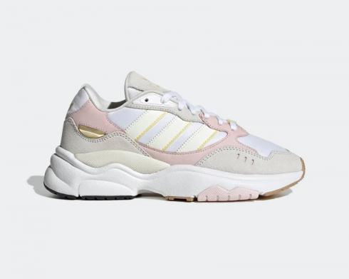 Adidas Retropy F90 Cloud White Off White Almost Pink HP8045