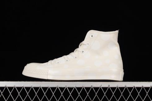 Converse Chuck Taylor All Star 70 High Polka Dots Shoes White A01183C