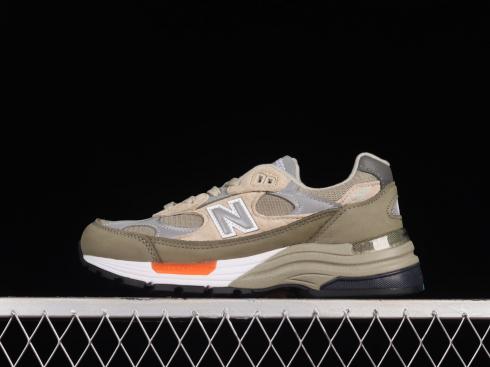 WTAPS x New Balance 992 Made in USA Olive Drab M992WT