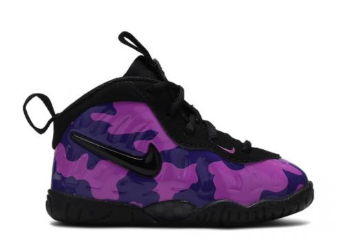 nike little posite pro black