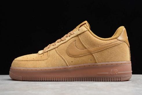 2019 Nike Air Force 1 LV8 3 Wheat Gum 
