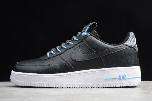 air jordan silver anniversary 2 - 2020 Nike Air Force 1'07 Lux Black White  Light Blue 898889 015 - RvceShops
