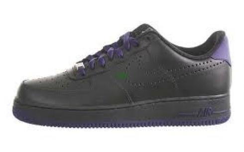 Air Force 1 Low 07 Black Ink Purple Mens Running Shoes 315122-028