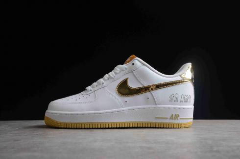 Nike Air Force 1 Low Players White Metallic Gold 315092-171