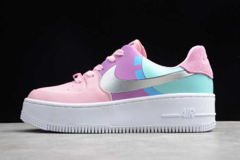 pale blue nike air force 1
