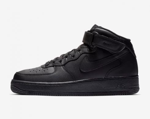 Mid 07 Triple Black Shoes CW2289 