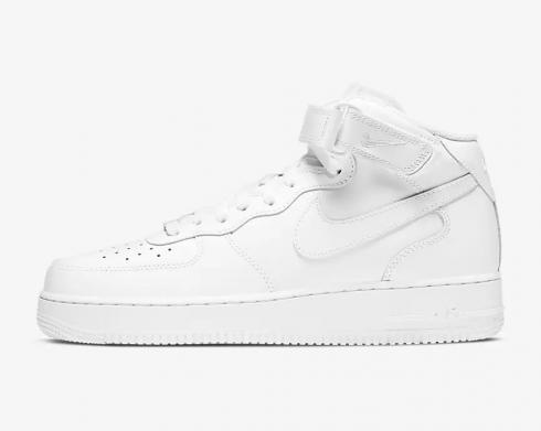 Nike Air Force 1 Mid 07 Triple White Shoes CW2289-111