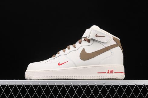 Nike Air Force 1 Mid Cream Light Brown 