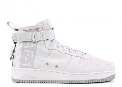 nike hyperdunk orange and black shoes blue women - 001 - Nike Sf Air Force  1 Mid Suede Vast Grey Atmosphere AJ9502 - TransparenciaShops