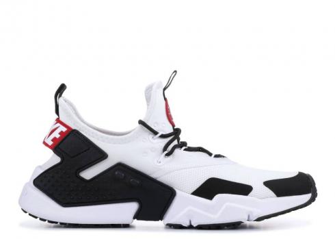 Nike huarache drift white and black clearance