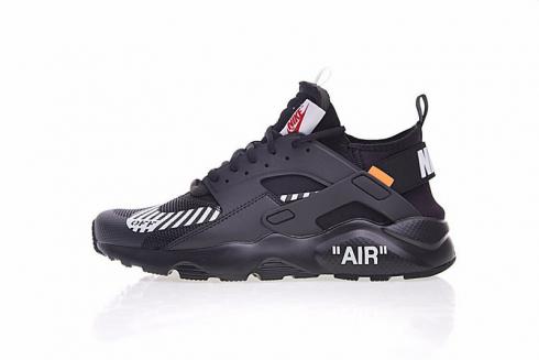Sensación protestante seno StclaircomoShops - Off White x Nike Air Huarache Ultra Black White Orange  AA3841 - nike flex essential running pant shoes - 001