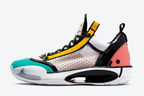 2020 Air Jordan 34 Low Guo Ailun CZ7748 100