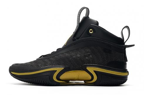 2021 Nike Air Jordan 36 Black Metallic Gold