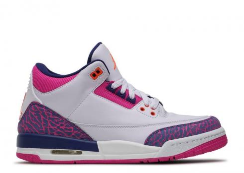 Air Jordan 3 Retro Gg Pink Hyper Grape 
