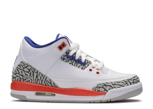 StclaircomoShops - Air Jordan 3 Retro Gs Knicks Old University 在庫大特価 ニックス OG ハイ レトロ エアジョーダン1 ナイキ スニーカー