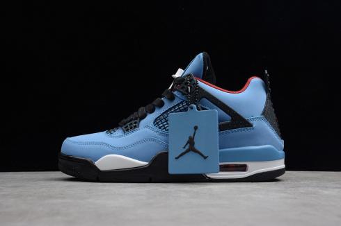 black white and blue 4s