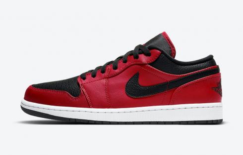 Air Jordan 1 Low Reverse Bred Gym Red 