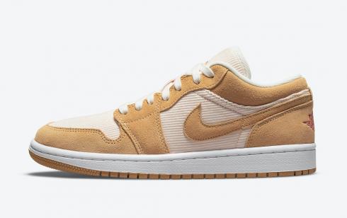 Nike Air Jordan 1 LOW SE CYBER TEAL CYBER TEAL-WHITE EU 42.5 US 9 -  RvceShops - 700 - Air Jordan 1 Low SE Twine Orange Quartz Corduroy DH7820
