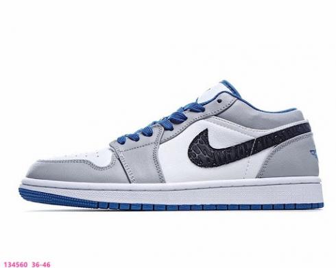 Nike air jordan retro 1 mid black white 