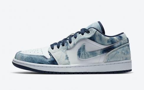 Nike air jordan low washed denim clearance