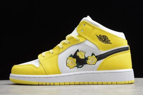 Yellow jordan 1 roses Clearance