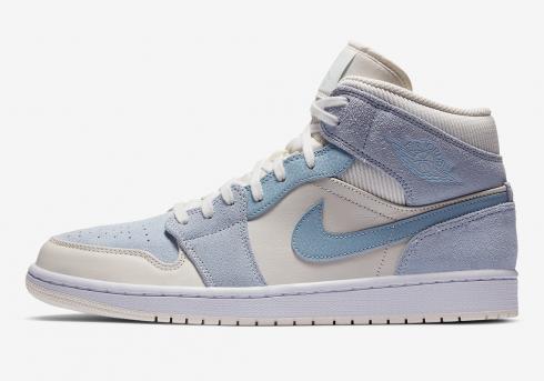 Nike air jordan 1 mid sky blue clearance