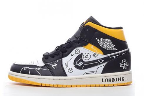 Mid White Black Yellow PS5 CV5276 