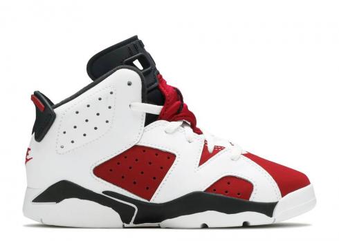 106 - Air Jordan 6 Retro Ps Carmine 2021 White Black 384666 - CretamapShops  - nike air foamposite uk