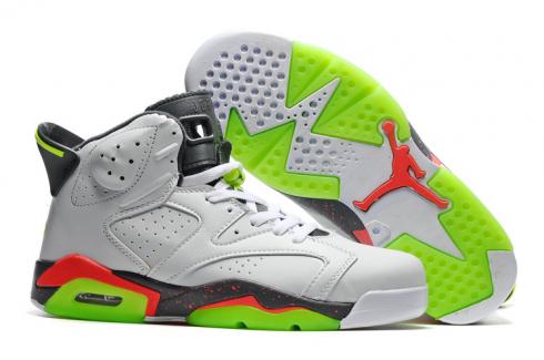 jordan 6 white and red